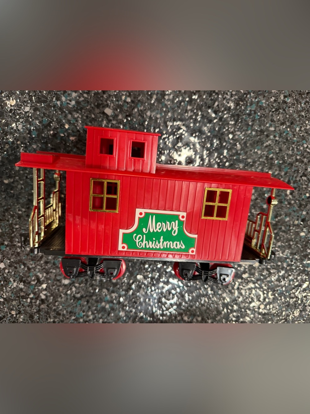 North Pole Junction Replacement Christmas Train Caboose Car